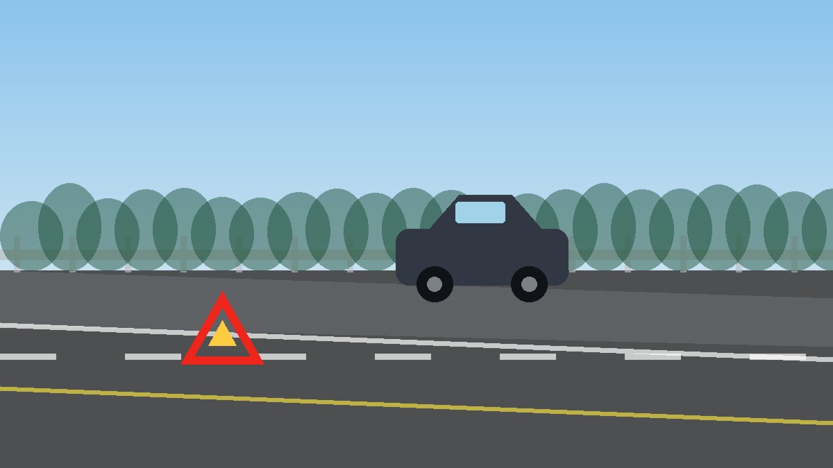 中卫道路故障安全等待现场图
